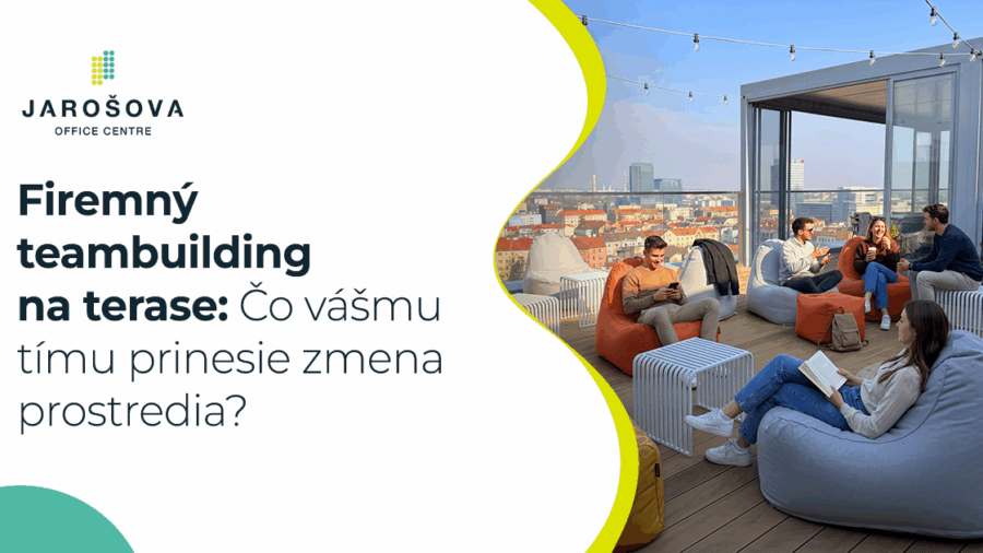 Firemný teambuilding na terase