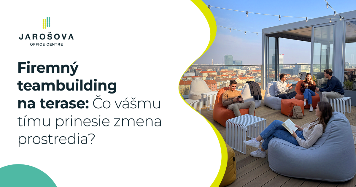 Firemný teambuilding na terase